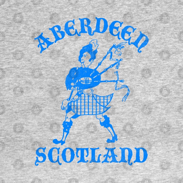 Aberdeen Scotland Retro Tourist Souvenir by darklordpug